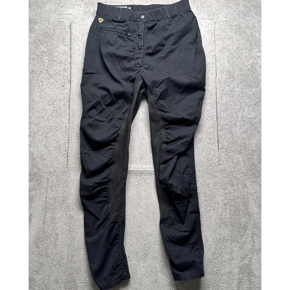 Ariat Sport Women's Black Riding Pants Jodhpurs Breeches 30L Equestrian‎